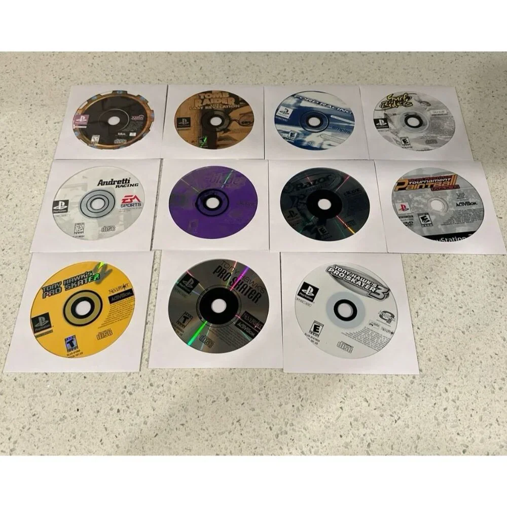 PlayStation‎ 1 PS1 Video Game Bundle Lot Tested Mixed Titles